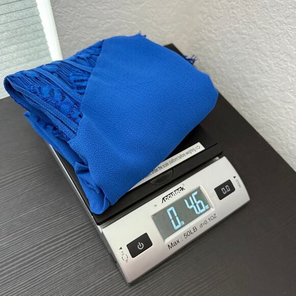 NWT Brixon Ivy Women's Sleeveless Lace Blouse Size Medium Blue Keyhole Back - Picture 10 of 10